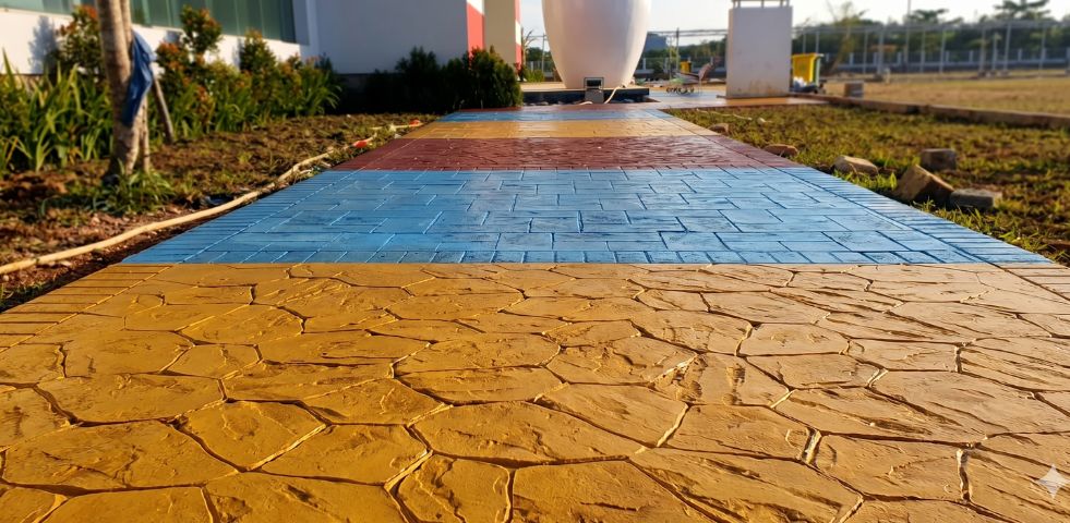 Stamped Concrete by Monomer Group